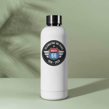 100th Anniversary Route 66 Sticker - Black Circle