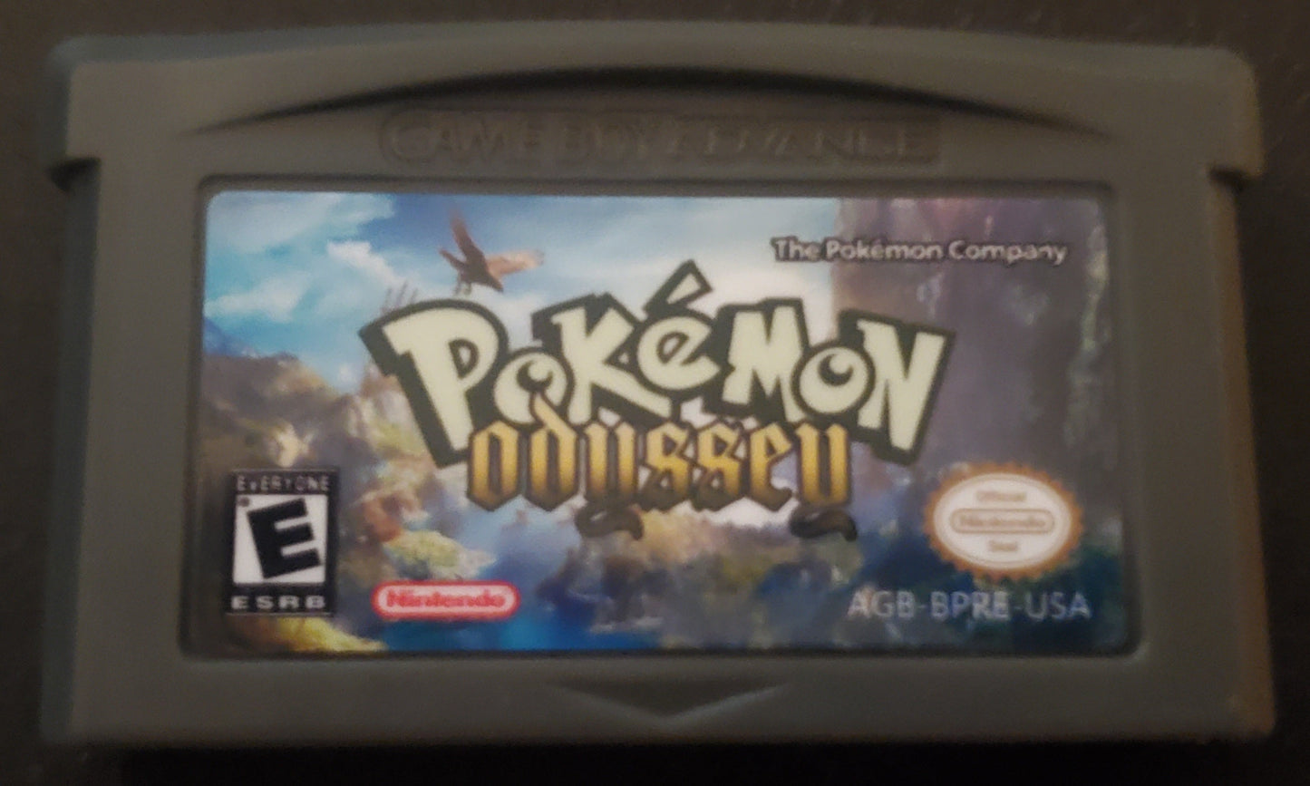 Pokemon Odyssey GBA Pokemon ROM Hack Game Boy Advance