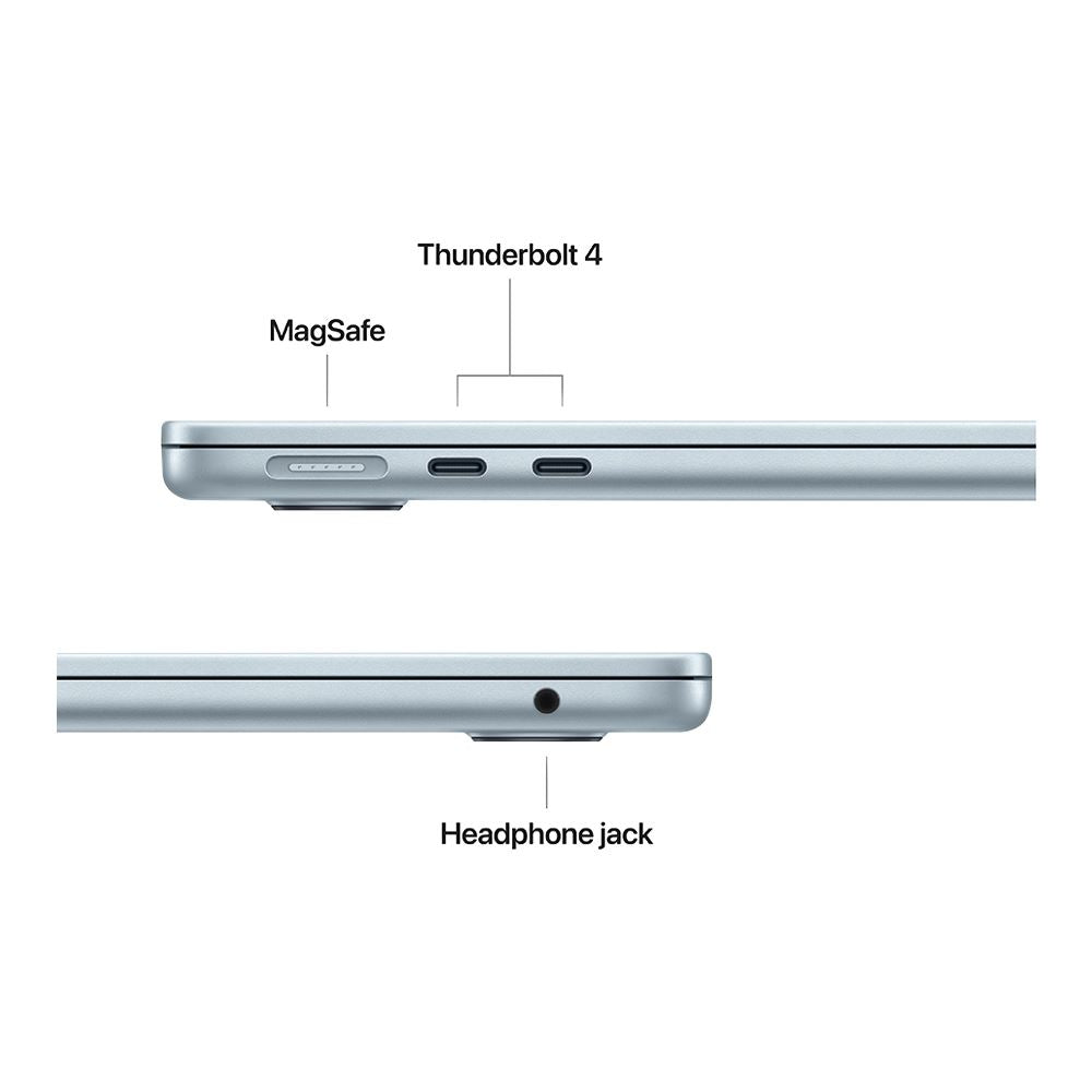 Apple MacBook Air 13.6" M5 10-Core 16GB 512GB SSD Sky Blue Laptop MDHH4LL/A (Early 2026)