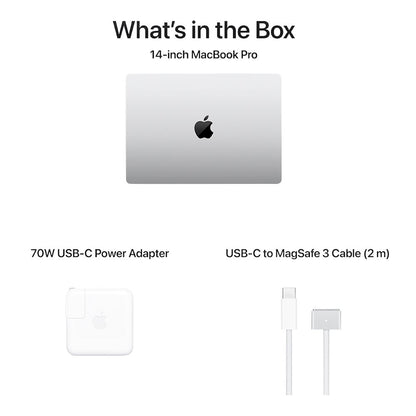Apple MacBook Pro 14" M5 Pro 18-Core 24GB 2TB SSD WiFi 7 Silver Laptop MGDP4LL/A