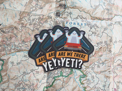 Are We There Yeti? Sticker