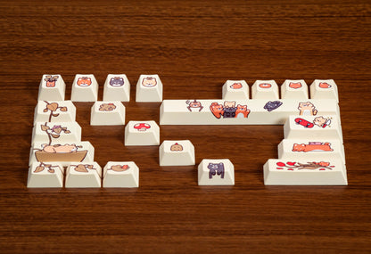 Pikarar x Hipyo Tech PBT Keycaps