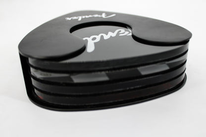 Fender Guitar Pick Shaped Coasters (Set of 4)