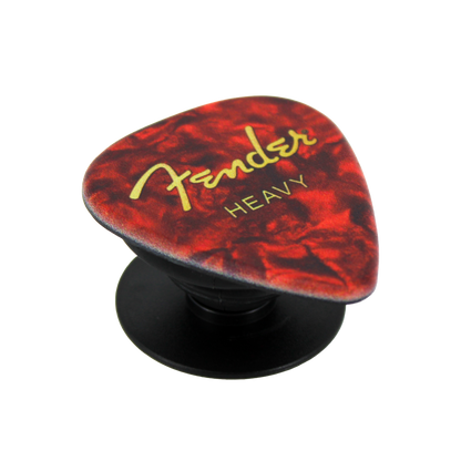 Fender guitar pick phone grip (Red)