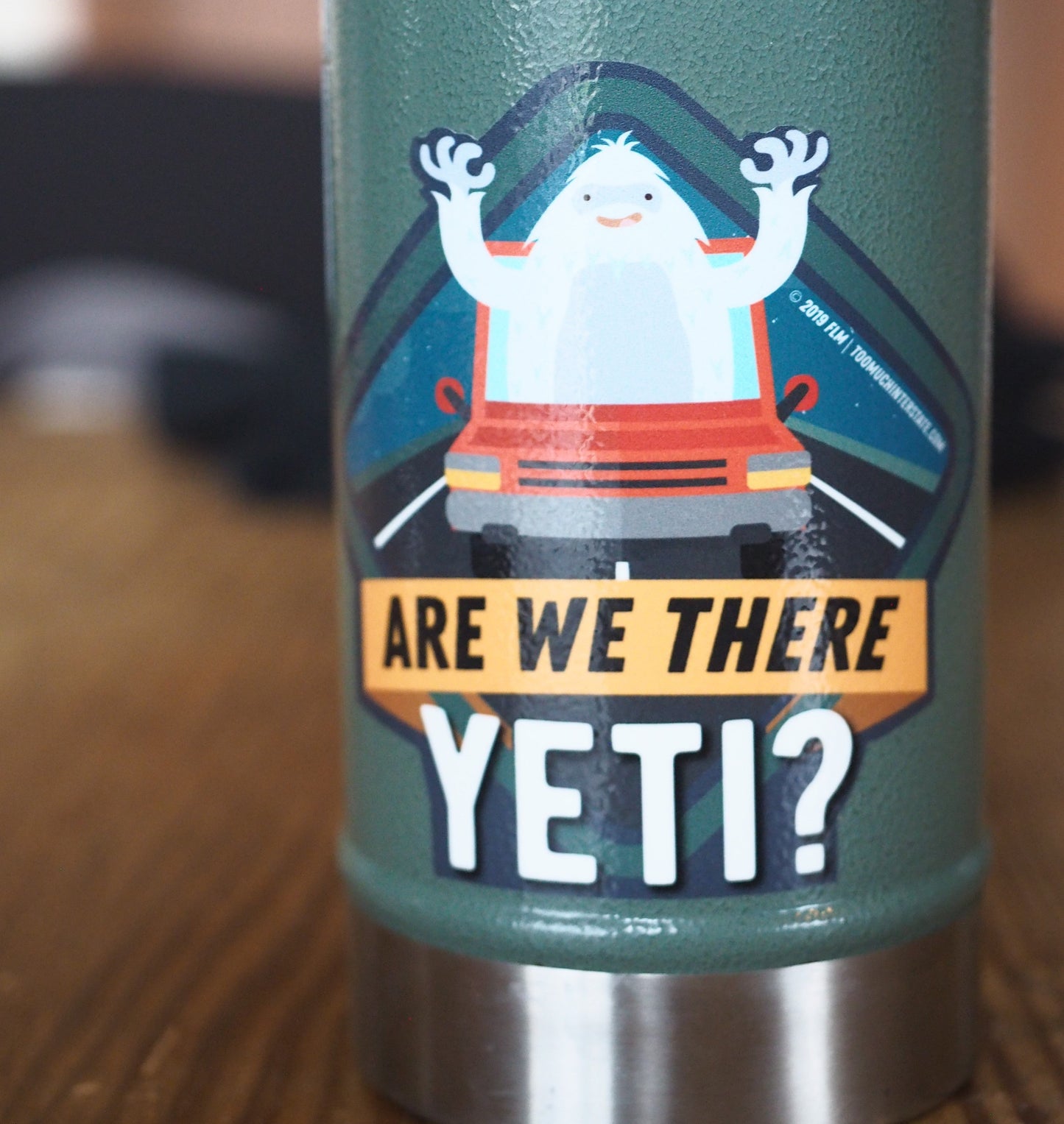 Are We There Yeti? Sticker