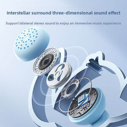 Book-style cute Bluetooth Headset