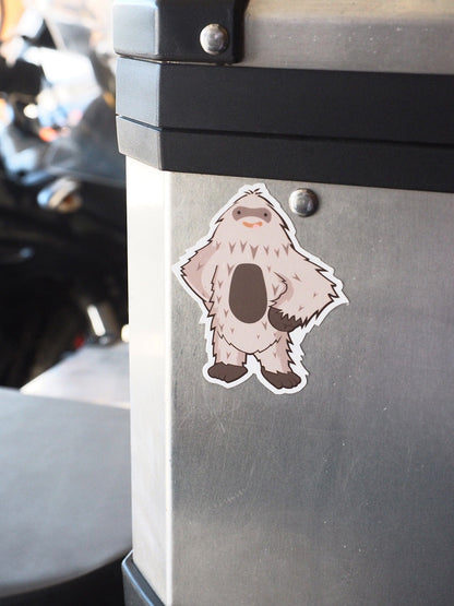 Confident Sasquatch Sticker